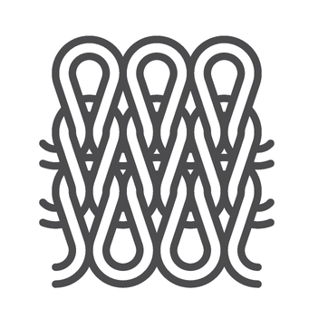 PLETENINY (WAFLE, SVETROVINA, ŽEBROVANÉ ÚPLETY...)