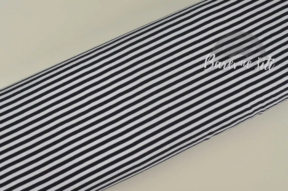 Úplet Proužek navy-bílá 0.5cm (E) 1,15m/ks