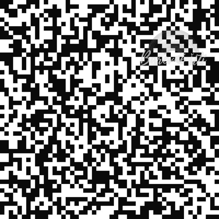 Úplet, Černobílý QR kód (E)