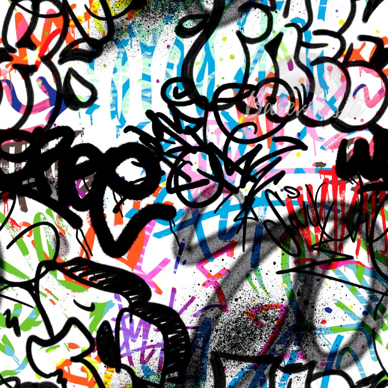 Úplet, Graffiti zeď (E)