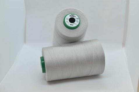 Světle šedá 183 overlock niť, UNIPOL 5000m