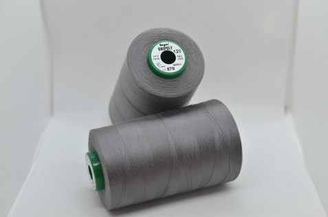 Šedá 285 overlock niť, UNIPOL 5000m