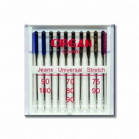 Strojová jehla Combibox Organ (E)