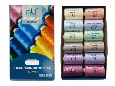 Sada nití NTF PASTEL MIX IX