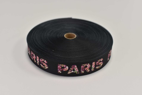Lampas Paris černá, 3cm (E)
