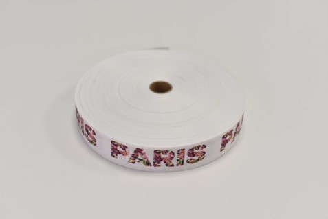 Lampas Paris bílá, 3cm (E)