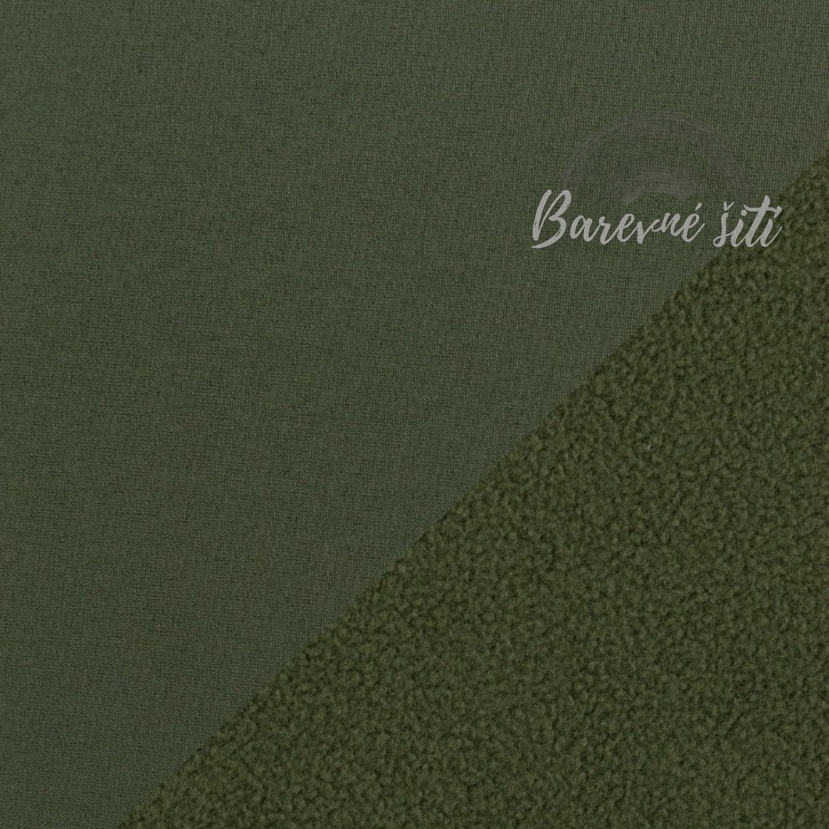 Zimní softshell KHAKI (E)