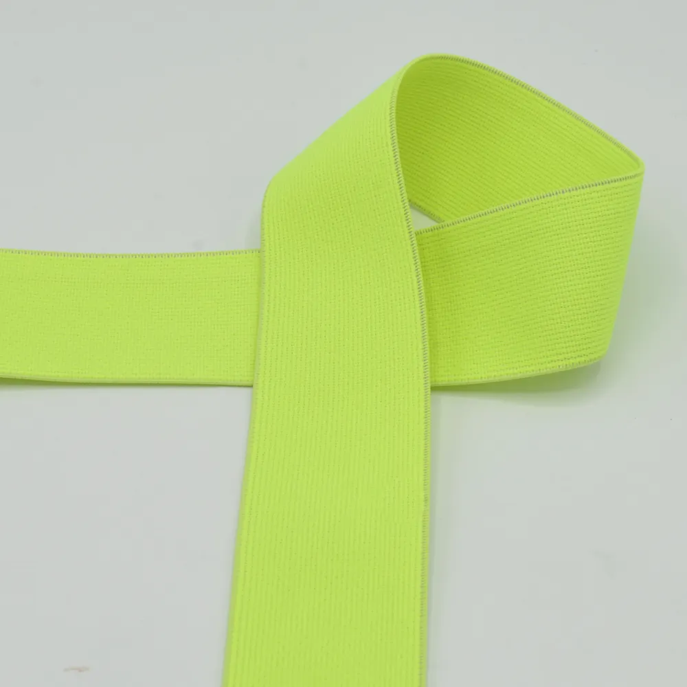 Prádlová guma Neon žlutá 4cm (E)