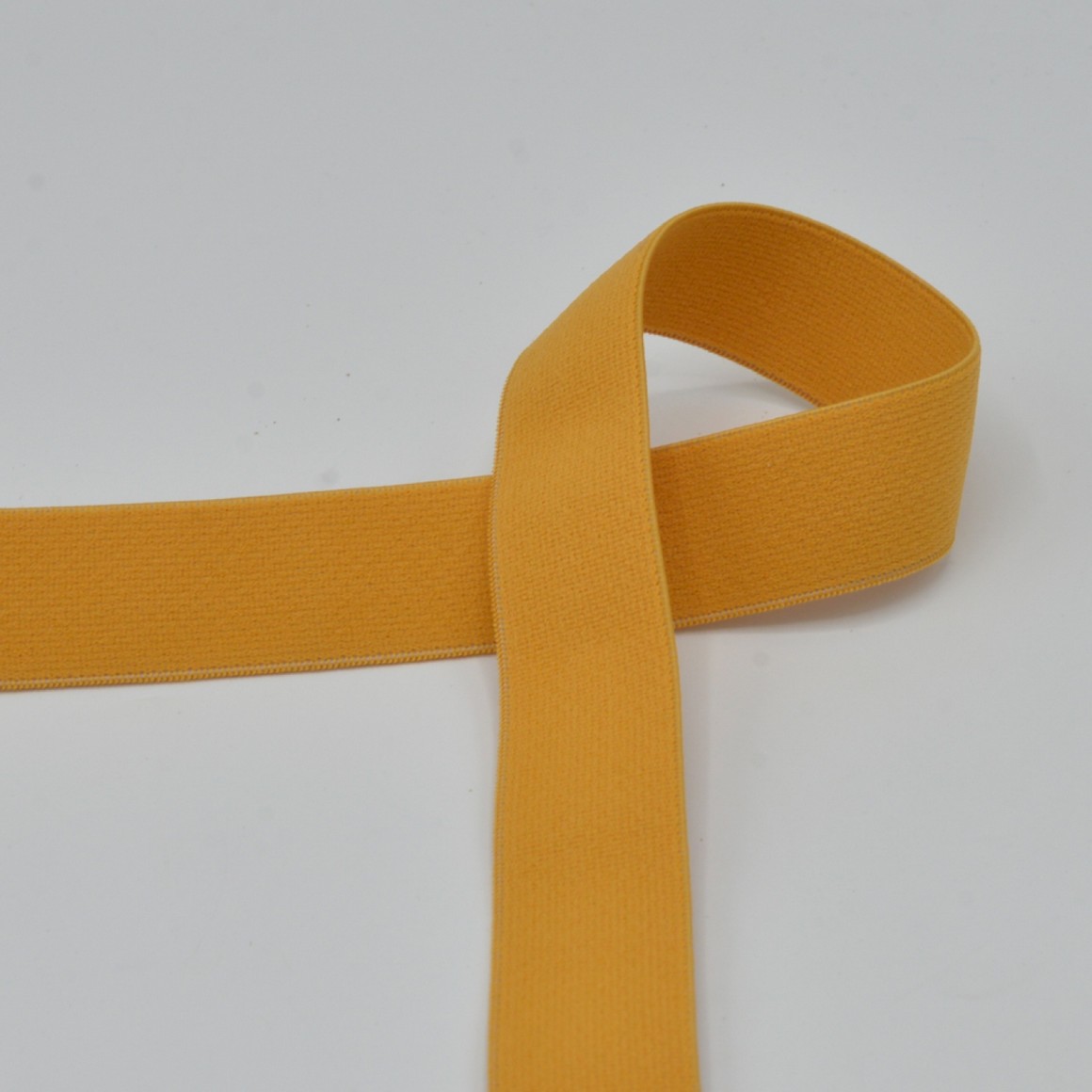 Prádlová guma Hořčice 2,5cm (E) 0,8m/ks