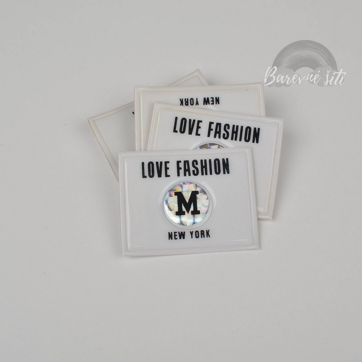 Nášivka Love fashion NY (E)