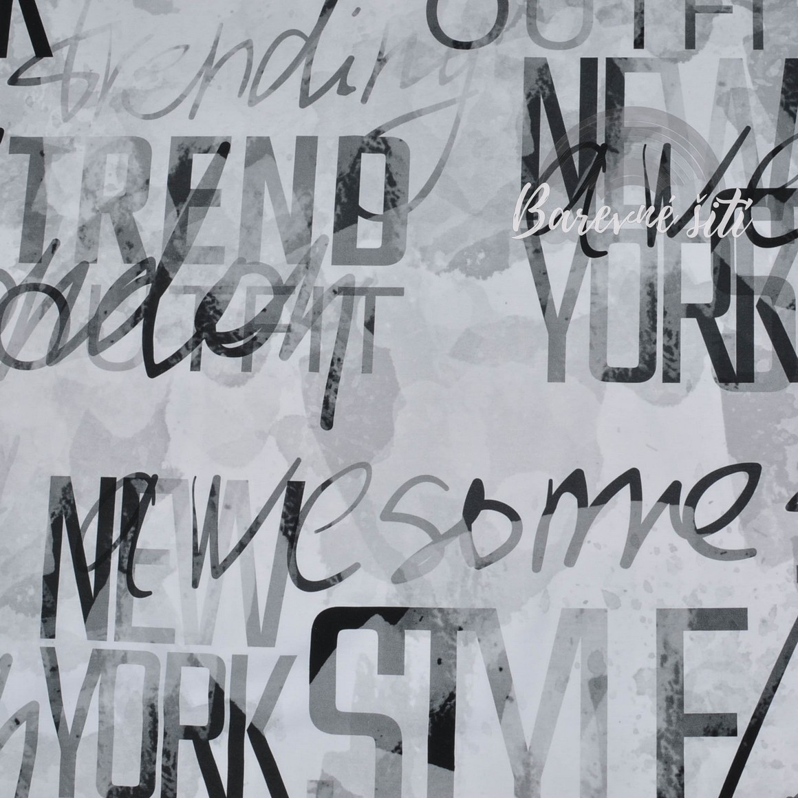 Úplet Písmo trendy NY (E)