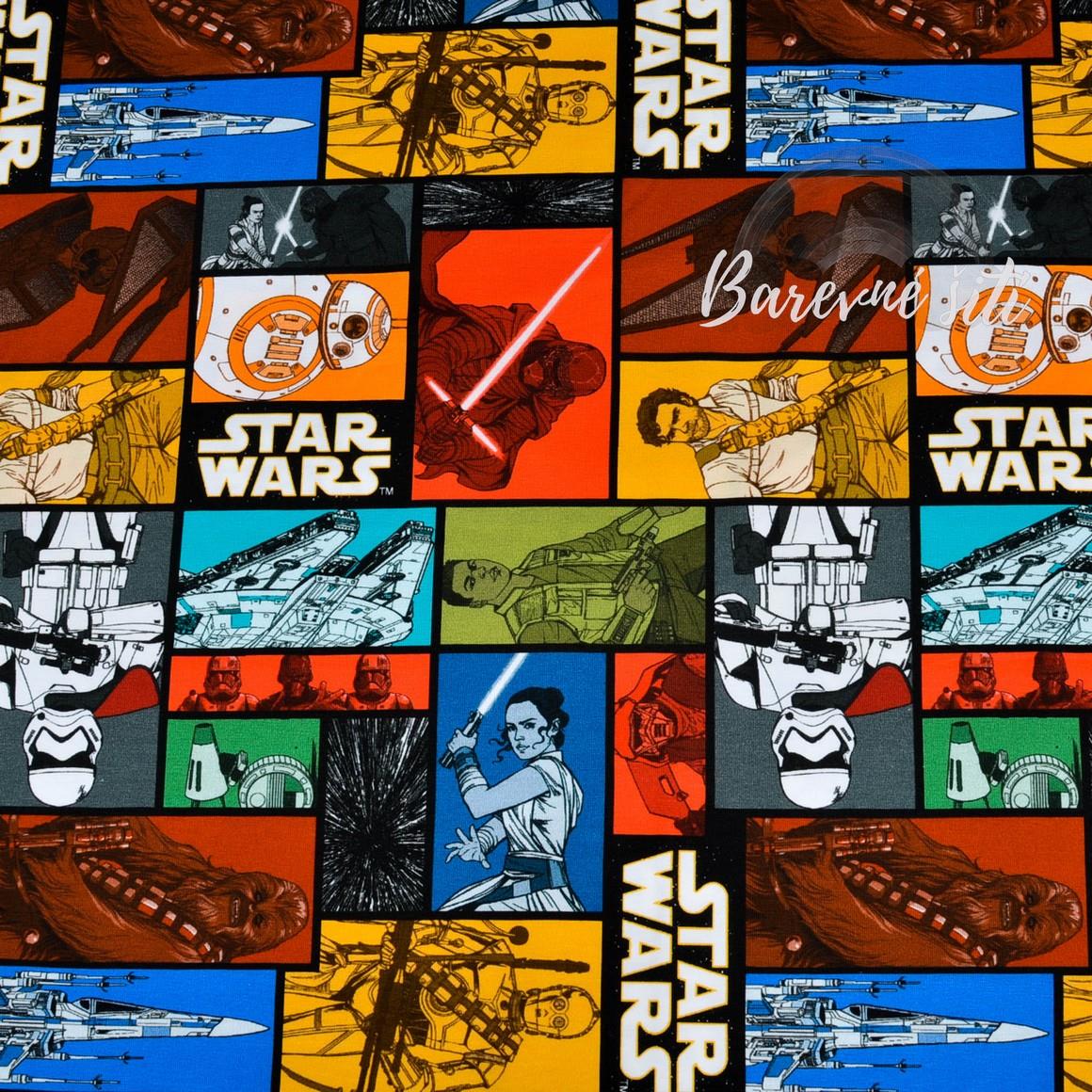 Úplet Star wars barevná (E) 0,8m/ks