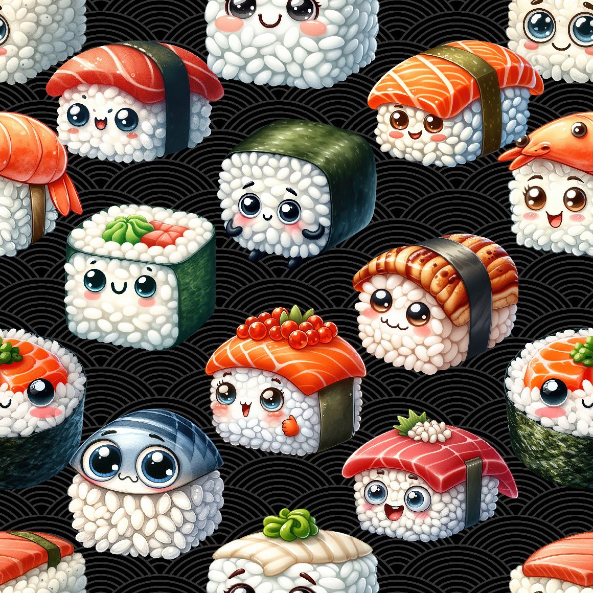 Úplet, Sushi (E)