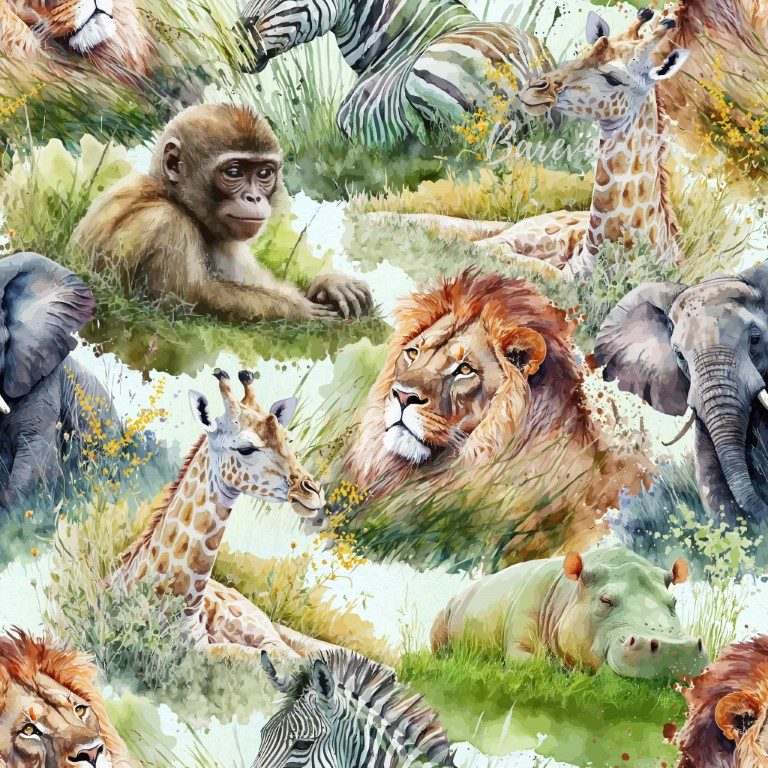 Úplet, Zoo v trávě (E)