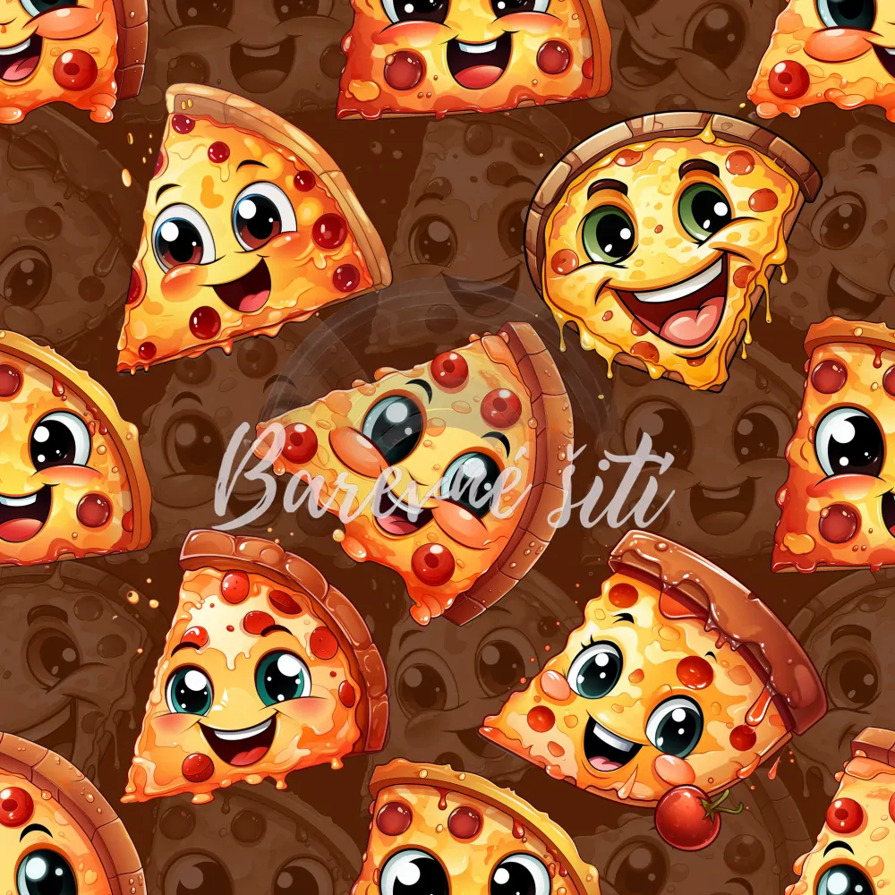 Úplet, Pizza kousky (E)