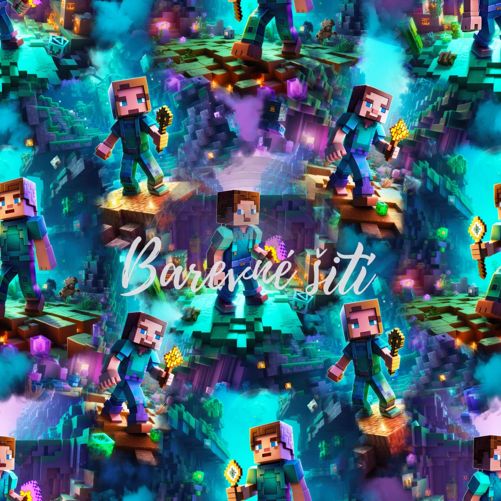 Úplet, Steve a Alex, Minecraft (E)