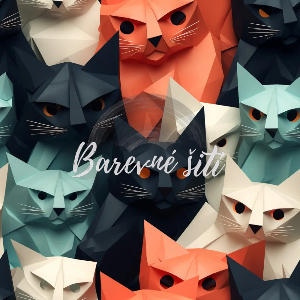 Úplet, Origami nevrlé kočky (E)