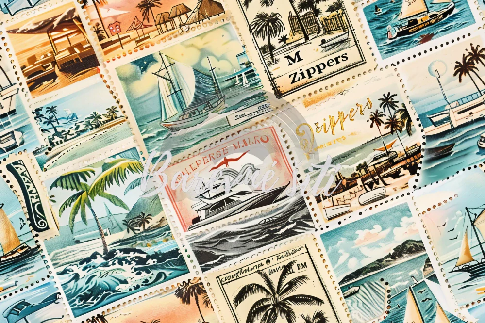 Úplet, Poštovní známky (E)