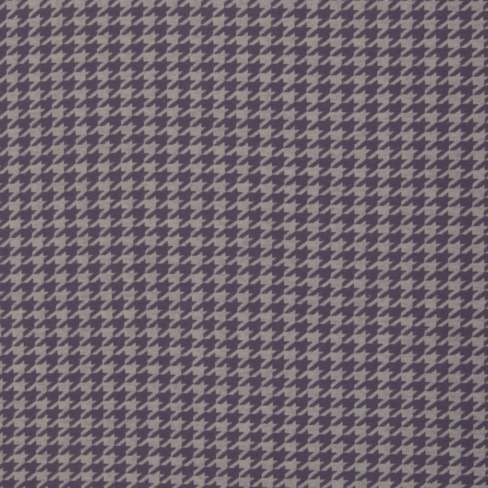 Jacquard Kohoutí stopa fialová (E) 0,55m/ks