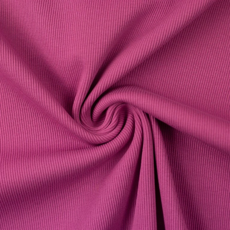 Žebrovaný náplet Růžovofialová 933 (E)