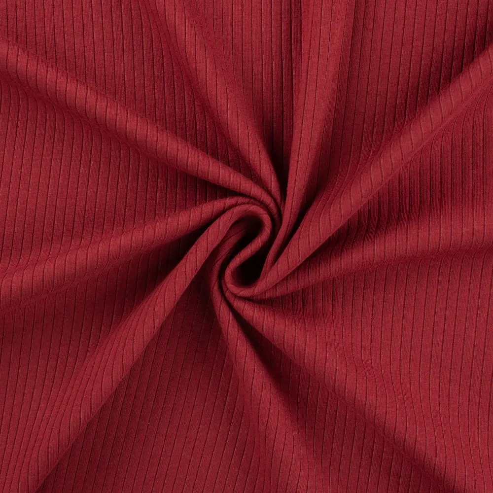Úplet žebrovaný široký, Bordó (E)