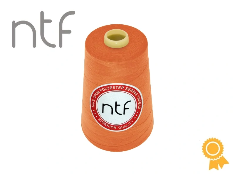 Oranžová 423, overlock niť, NTF 5000y (E)