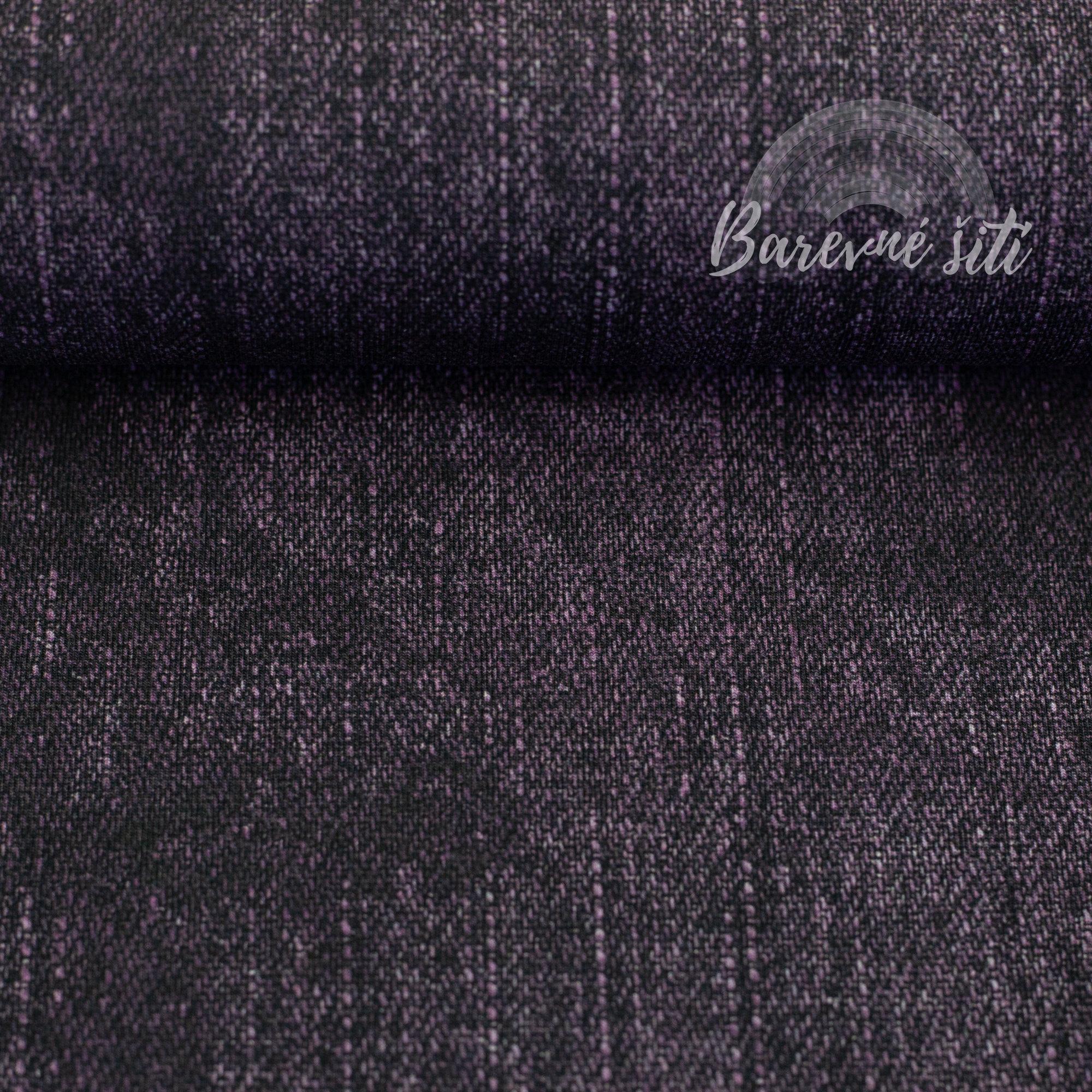Teplákovina Denim Ostružina (E)