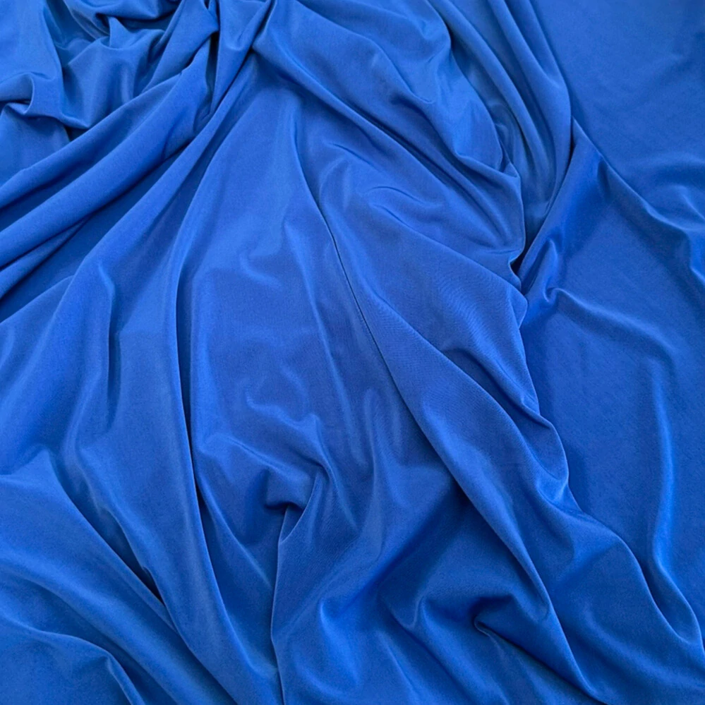 Venezia Královsky modrá, polyesterový úplet (E)