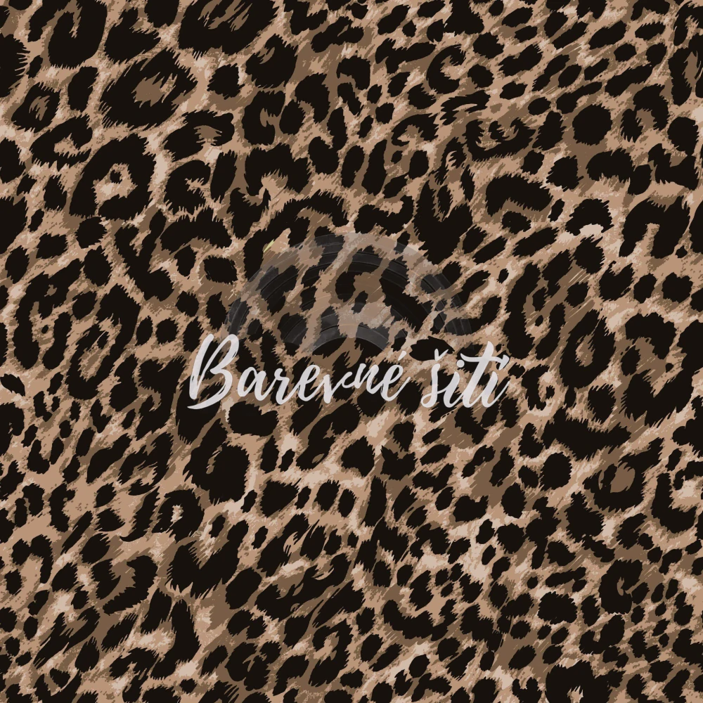 Viskozový úplet, Tmavý leopard (E)