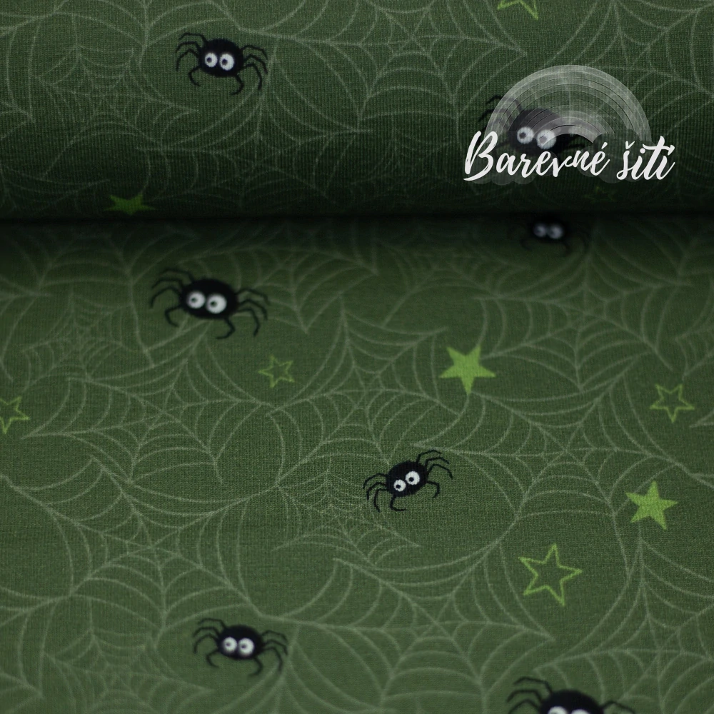 Úplet Pavouci khaki (E) 0,90m/ks