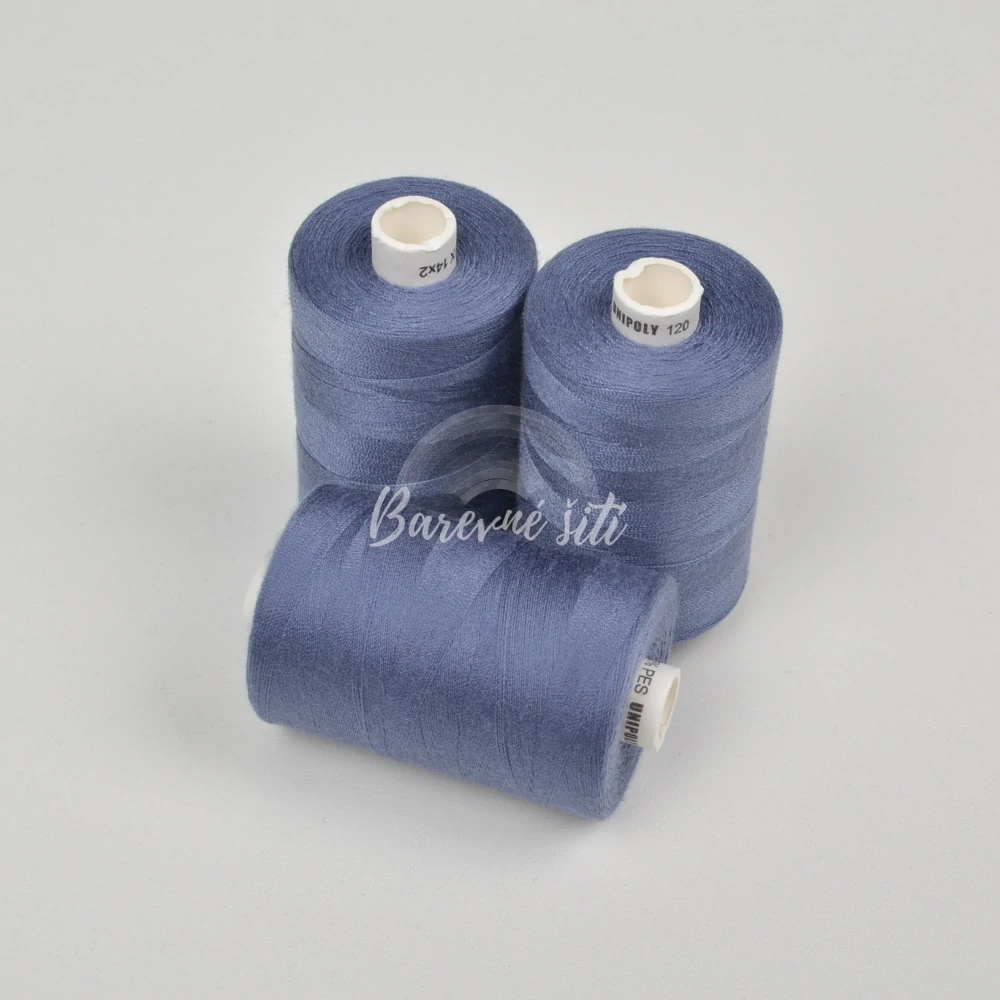 Niť Jeans 744, UNIPOL 1000m *NEW*