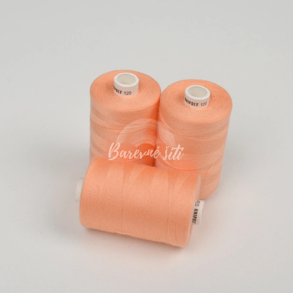 Niť Peach Fuzz Premium, UNIPOL 1000m *NEW*