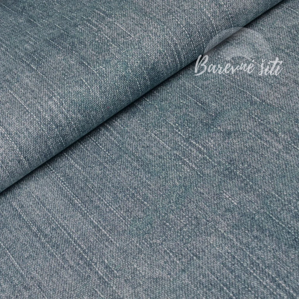 Teplákovina Denim Modrozelenkavá (E)