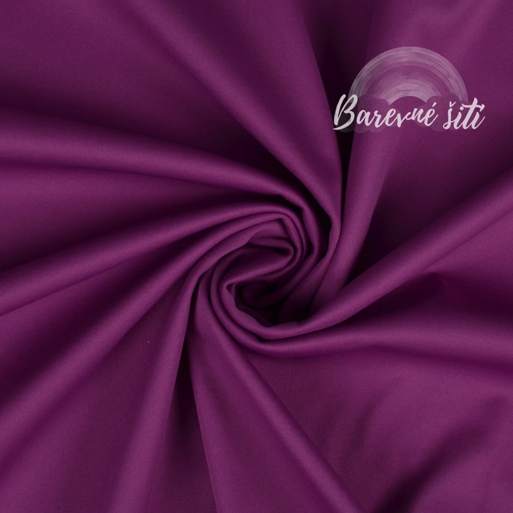 Zimní softshell EXTRA PRUŽNÝ, purpurová (E) 0,9m/ks
