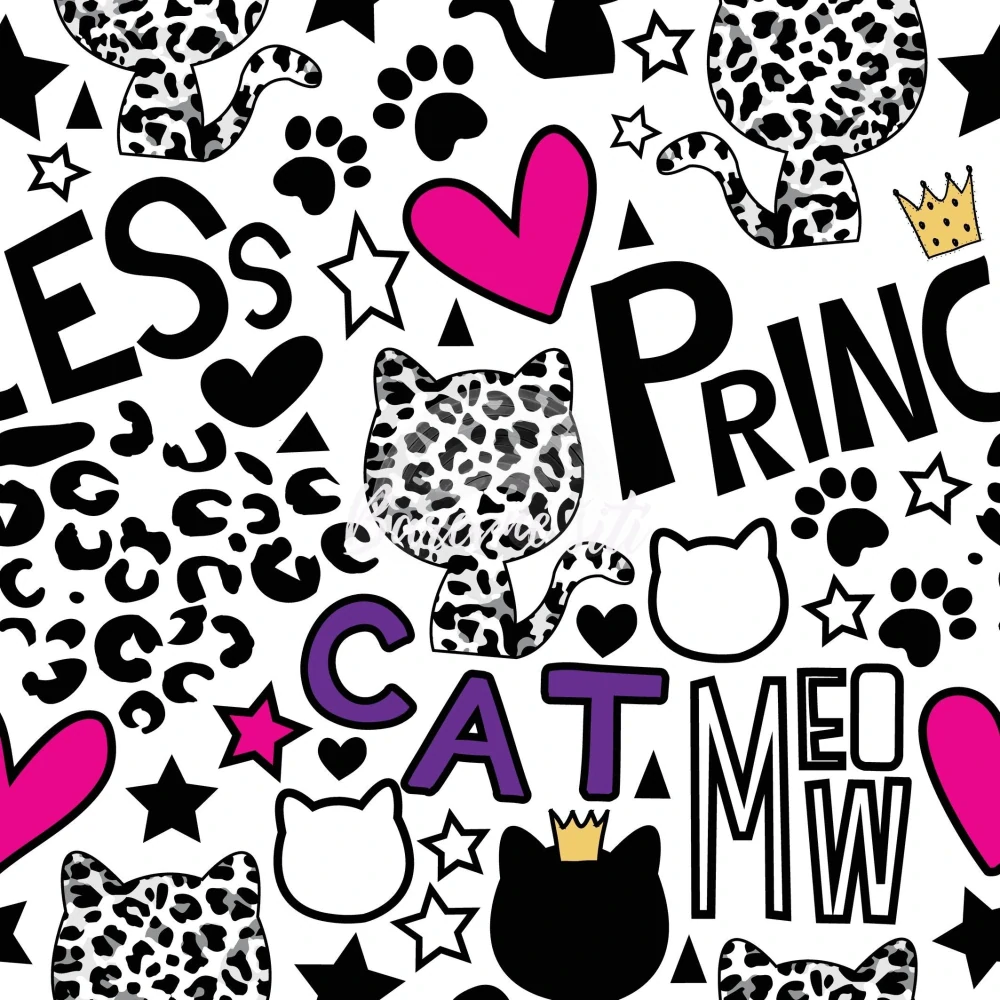 Úplet, Princess cat na bílé (E)
