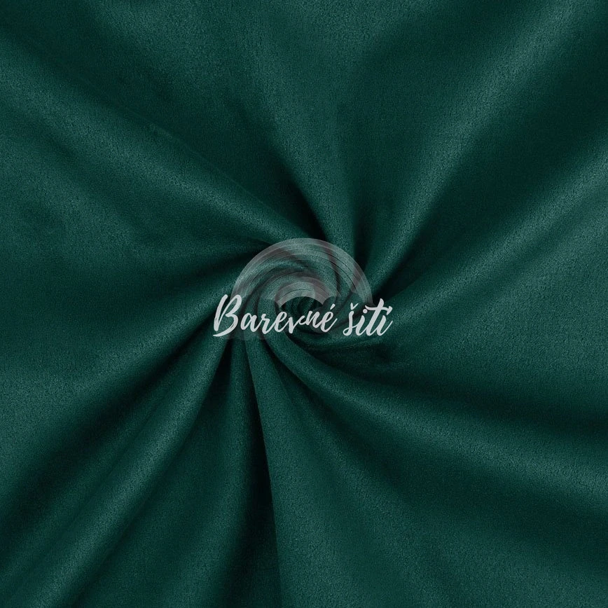 Broušená kůže Scuba Petrolej (E) 1,20m/ks