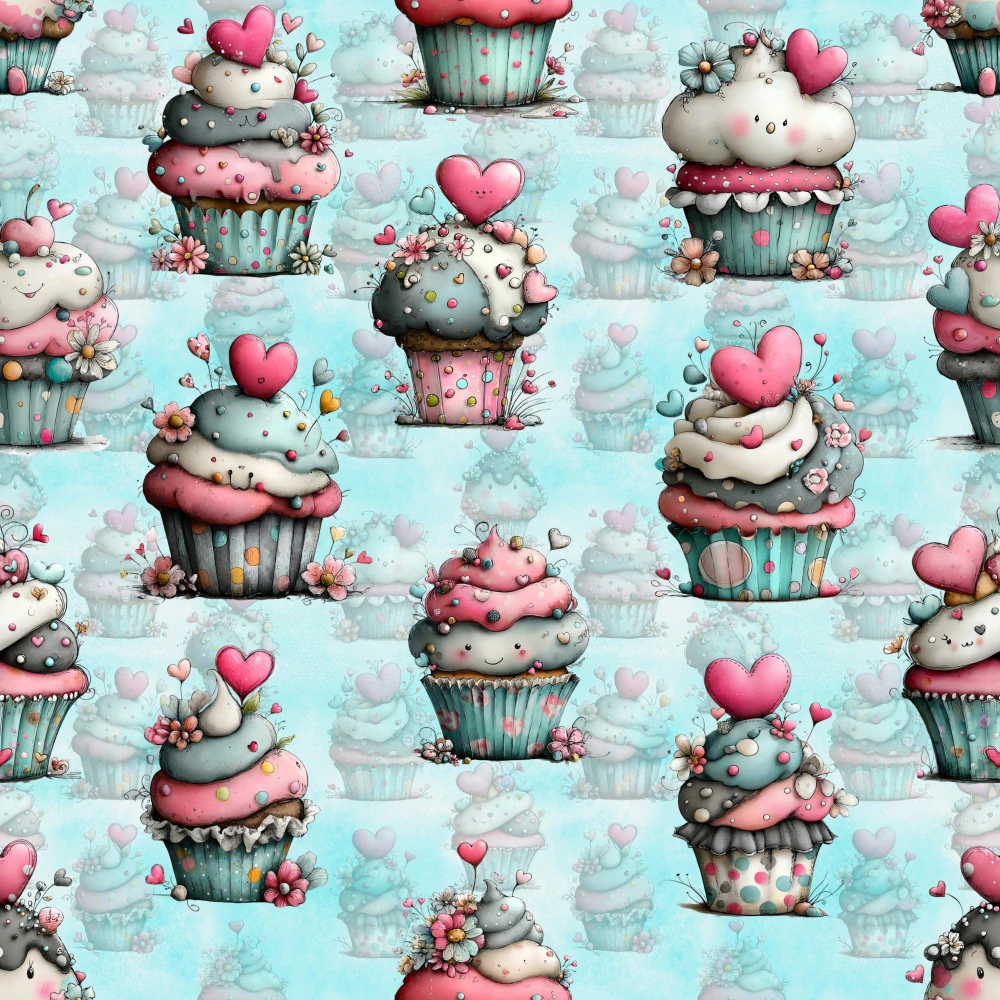 Úplet, Srdíčkové cupcakes (E)