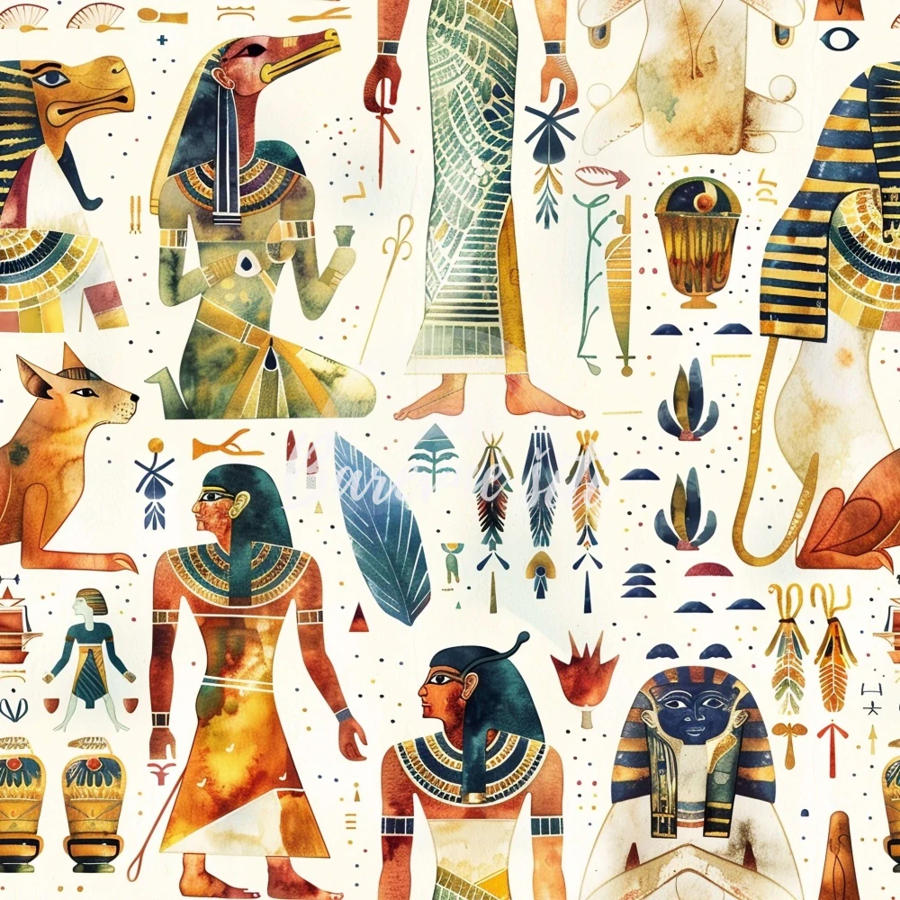 Úplet, Bohové Egypta (E)