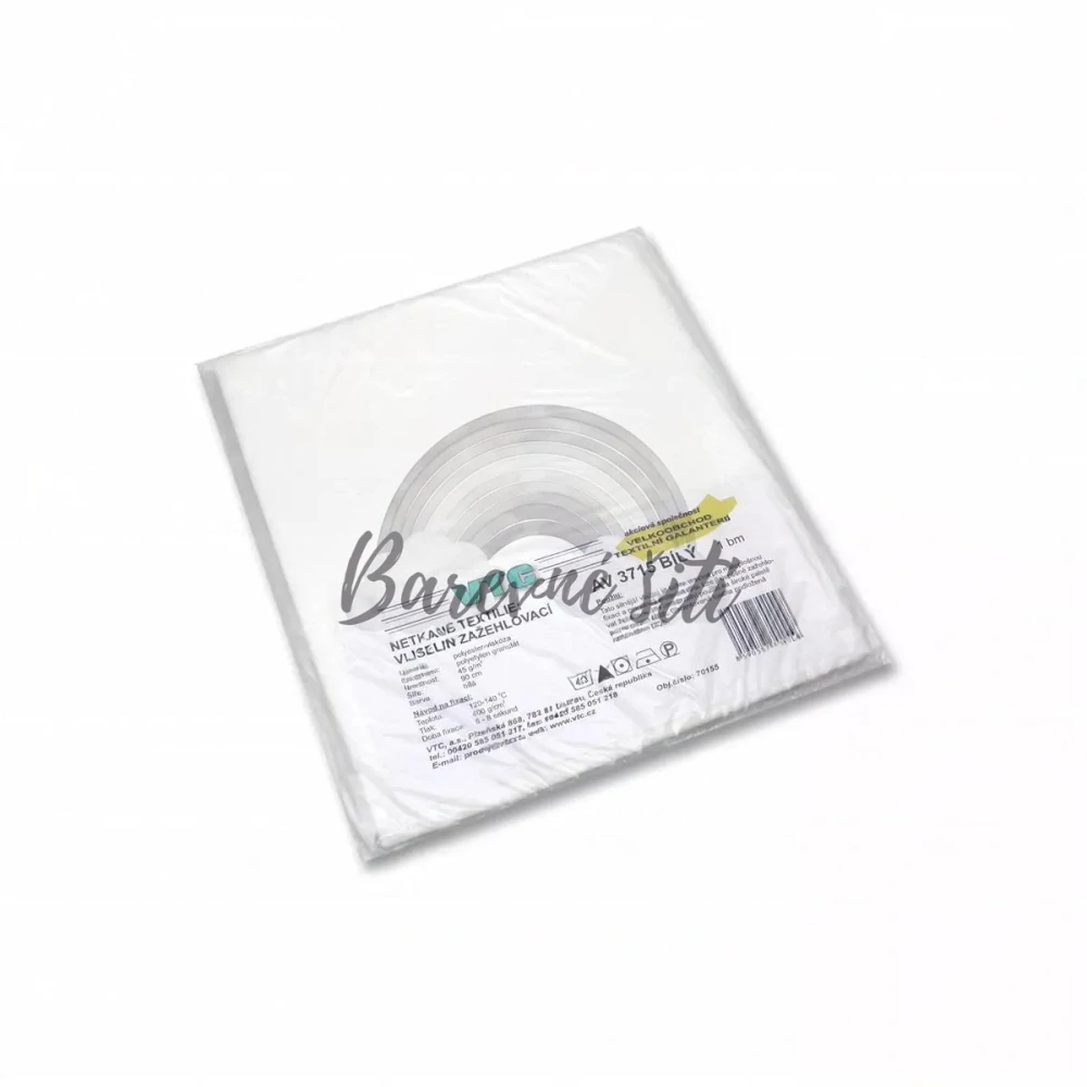 Vlizelín zažehlovací 45g/1m bílý (E)