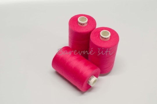 Niť Fuchsie/Magenta Premium, UNIPOL 1000m *NEW*