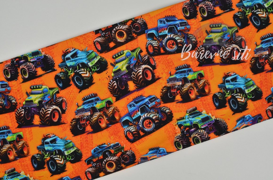 Úplet, MonsterTruck na oranžové (E)