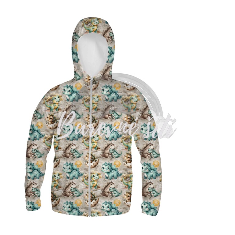 Zimní softshell Cute dino PŘEDOBJEDNÁVKA (P)