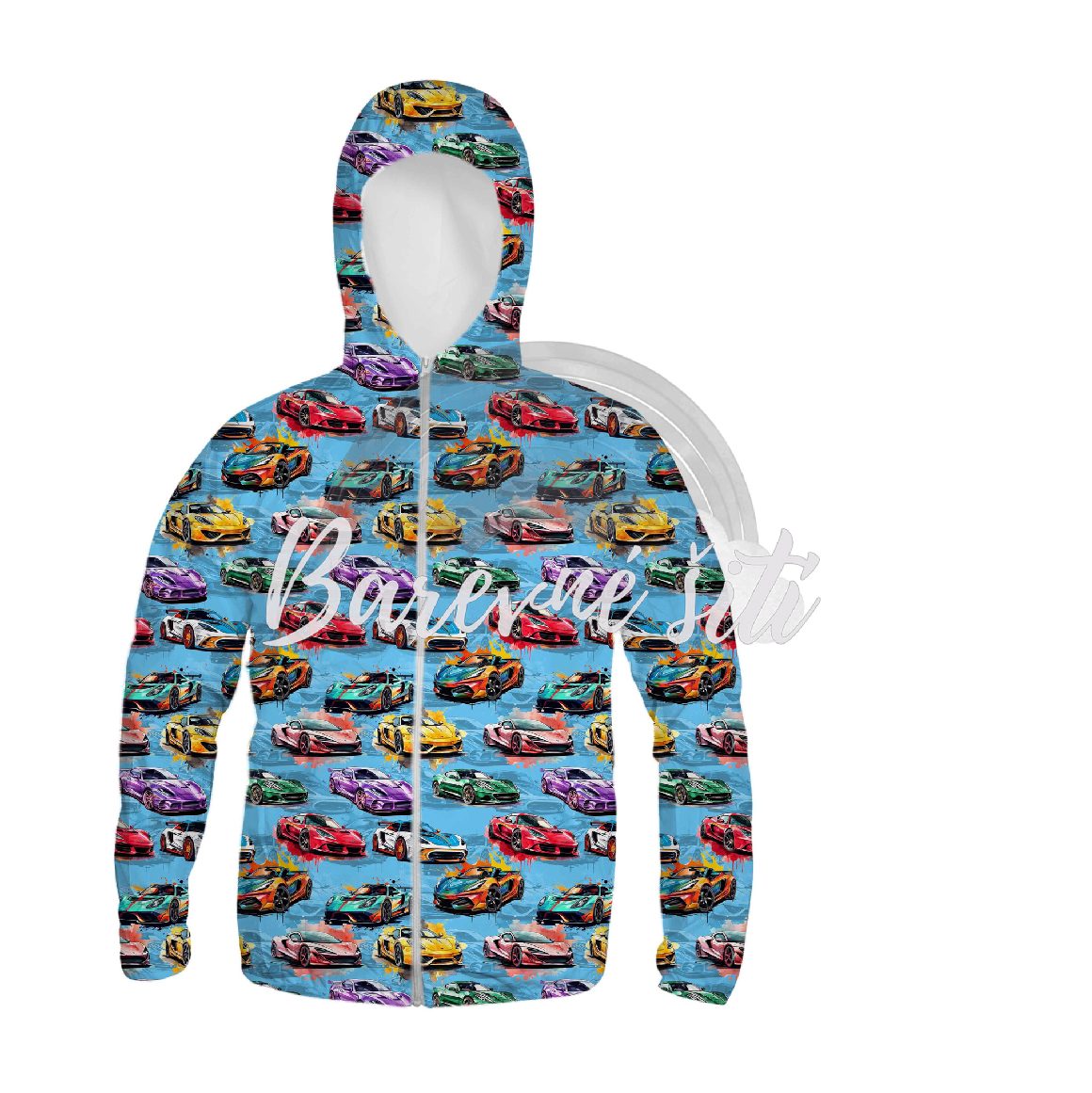 Zimní softshell Sporťáci na modré PŘEDOBJEDNÁVKA (P)