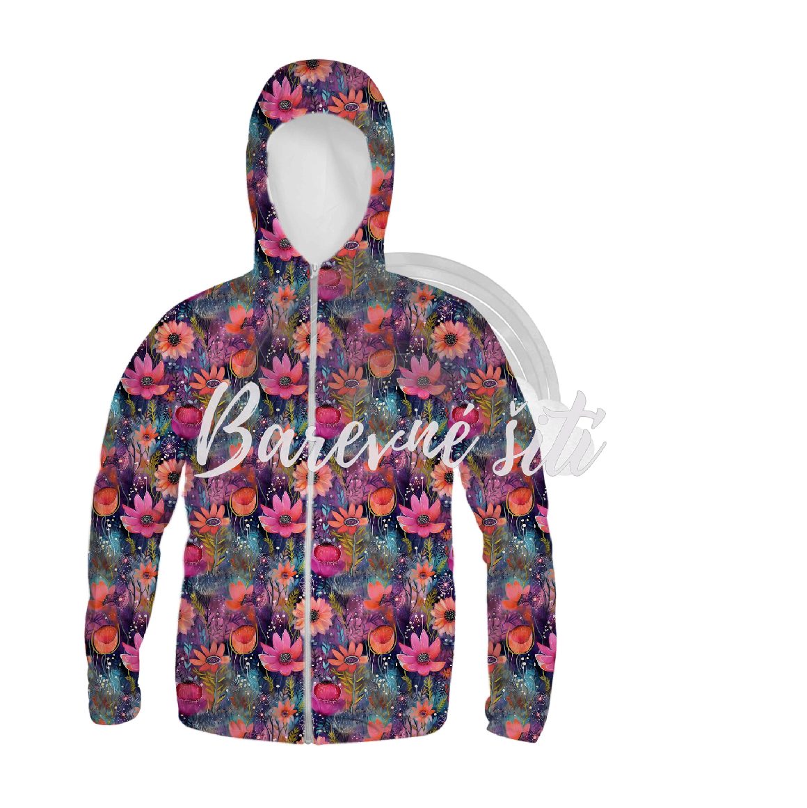 Zimní softshell Čarokrásné květy PŘEDOBJEDNÁVKA (P)