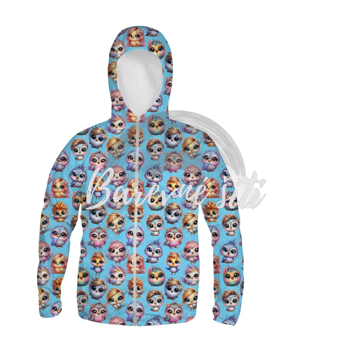 Zimní softshell Ptáčci krasavci PŘEDOBJEDNÁVKA (P)