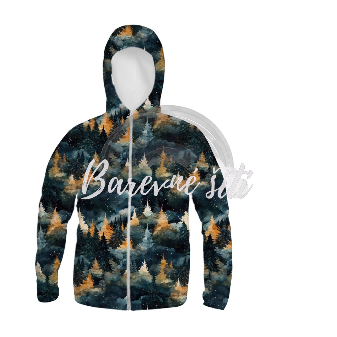 Zimní softshell Podzimní les PŘEDOBJEDNÁVKA (P)