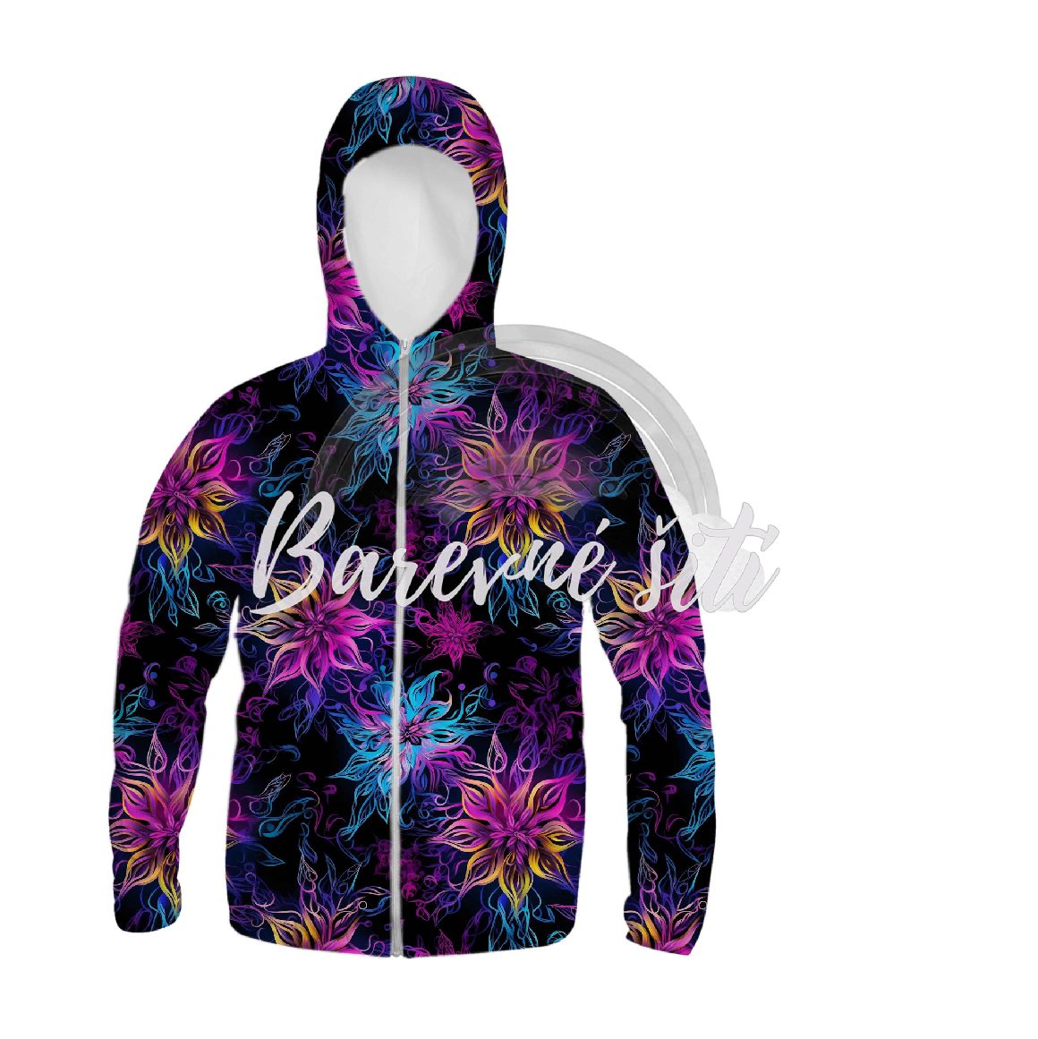 Zimní softshell Květy medúzy PŘEDOBJEDNÁVKA (P)