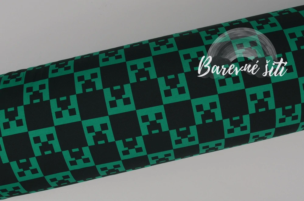 Úplet, Minecraft, Zelený Premium (E)