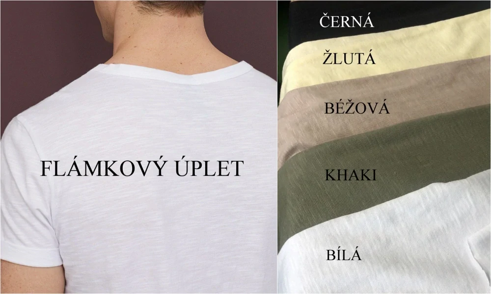 Flámkový úplet KHAKI (E) 0,7m/ks