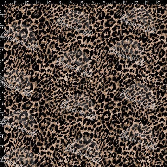 Zimní softshell Tmavý leopard (E)